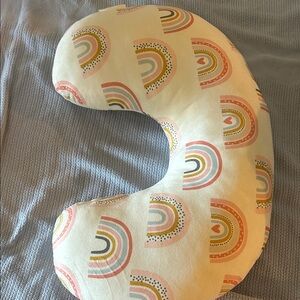 Rainbow Patterned Nursing Pillow